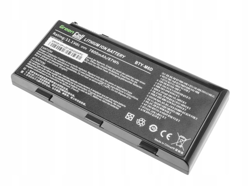 Baterie BTY-M6D MSI GT60 GT70 GT660 GT680 GT683
