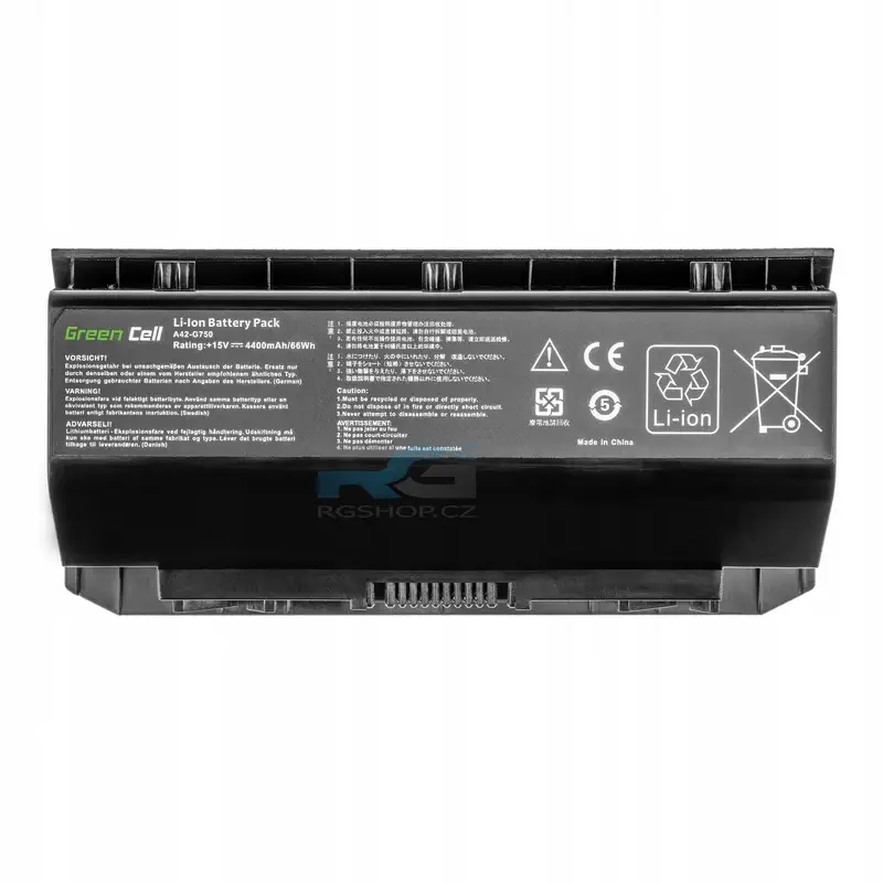 Baterie A42-G750 pro Asus G750 G750J G750JM G750JS