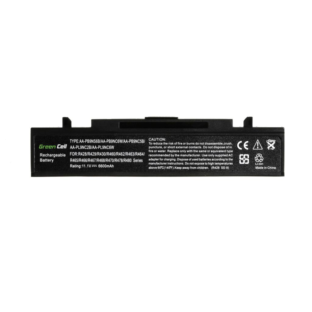 Baterie AA-PB9NC6B do Samsung R519 R530 R540 R580 kapacita (mAh) 6600 mAh