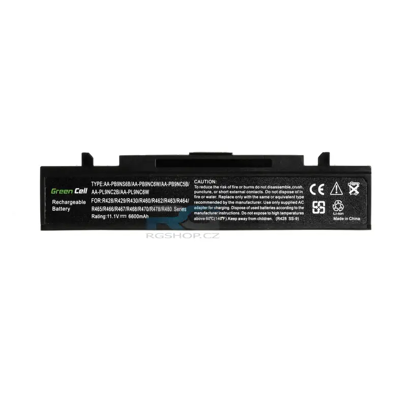 Baterie AA-PB9NC6B do Samsung R519 R530 R540 R580 Objem (mAh) 6600 mAh