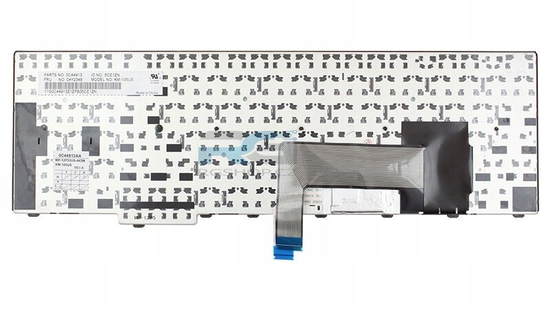 Klávesnice LENOVO THINKPAD T550 T560 P50S Určeno pro IBM, Lenovo