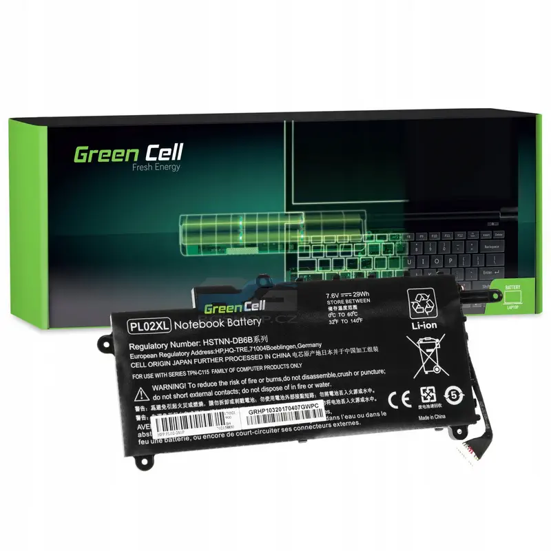 Baterie PL02XL HSTNN-LB6B pro HP Pavilion x360 11-N