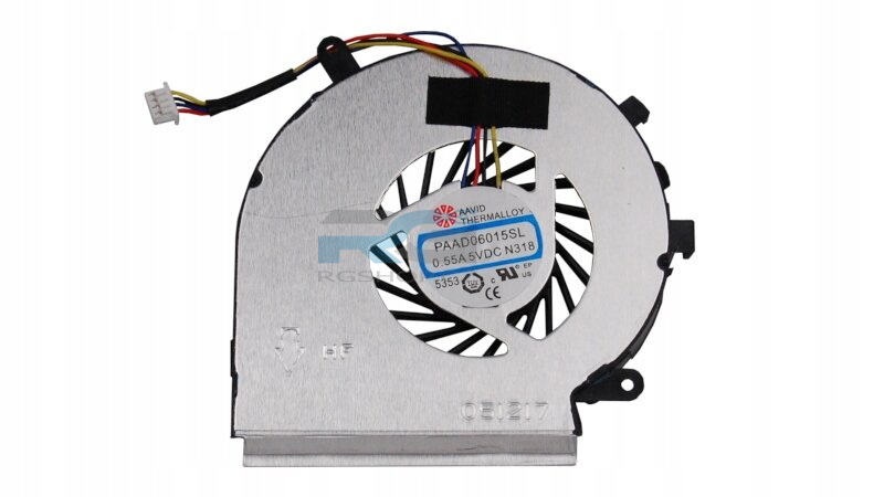 Ventilátor MSI GE62VR GL62VR GP62MVR / CPU různý výrobce
