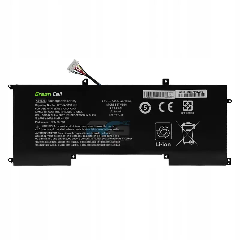 Baterie AB06XL 921438-855 921408-2C1 pro HP Envy 13