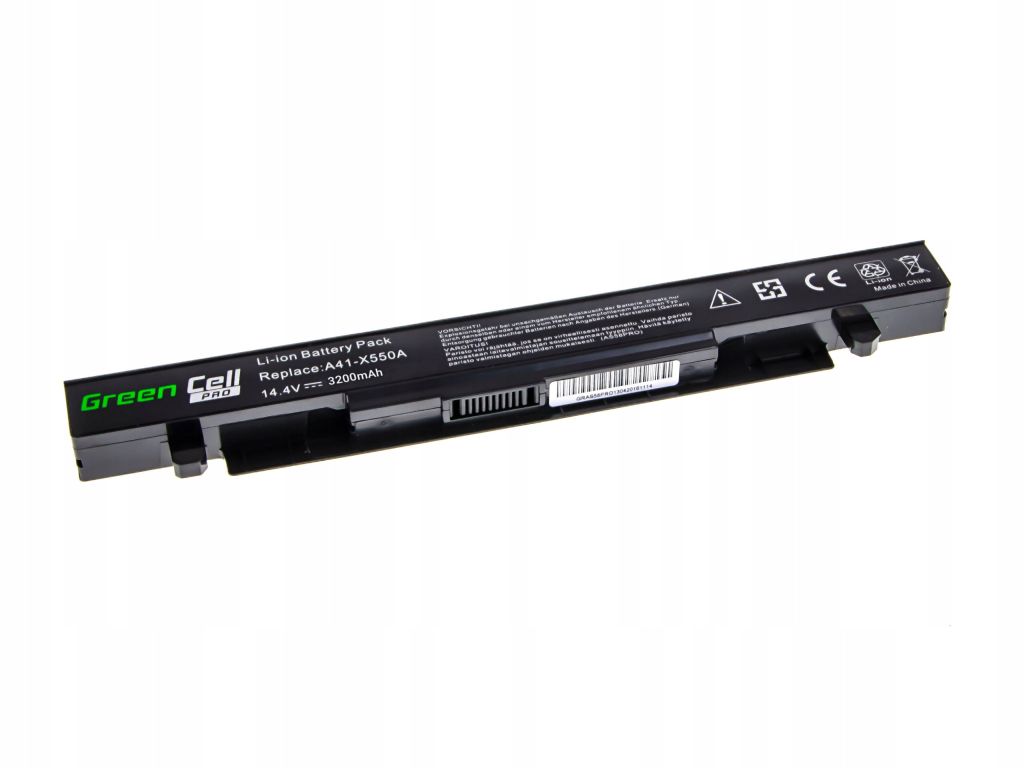 Baterie A41-X550A do Asus X550 X550C X550CA X550CC X550V R510 R510L 2600mAh EAN (GTIN) 5902701412418