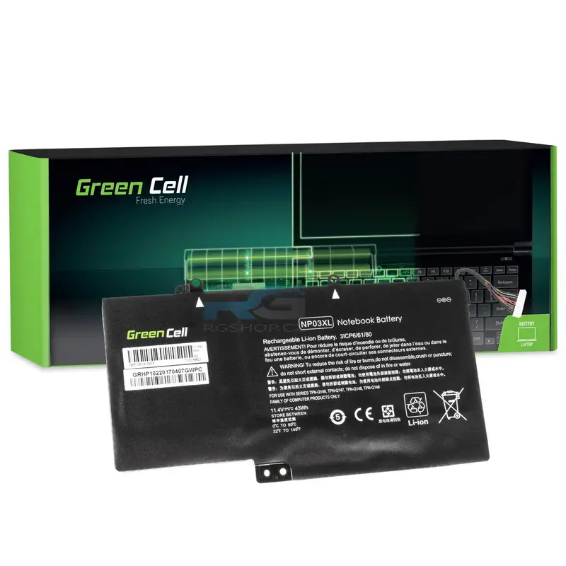 Baterie NPO3 NP03XL NPO3XL pro HP Envy x360 15-U