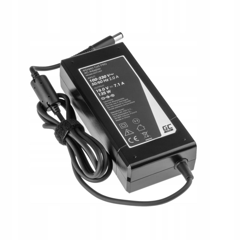 Nabíječka 135W do HP 19V 7.1A PIN 7.4-5.0mm Vyhrazeno pro HP, Compaq