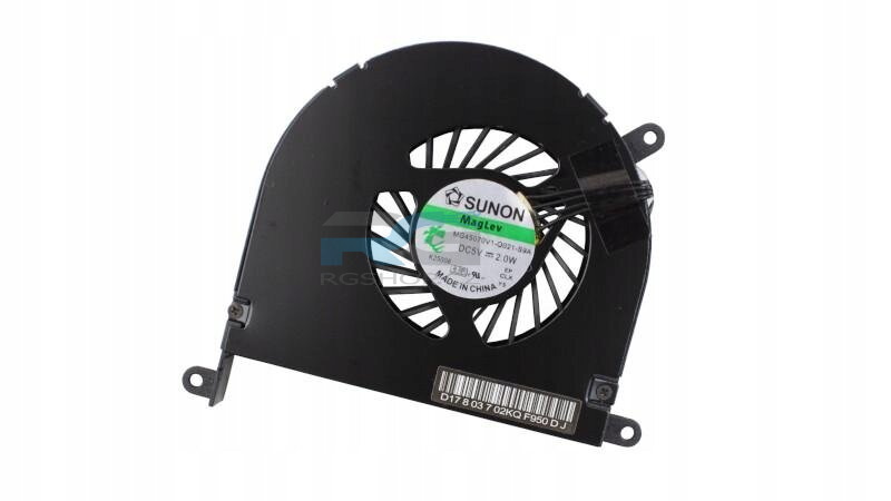 Ventilátor APPLE MACBOOK PRO 17 A1297 levý různý výrobce