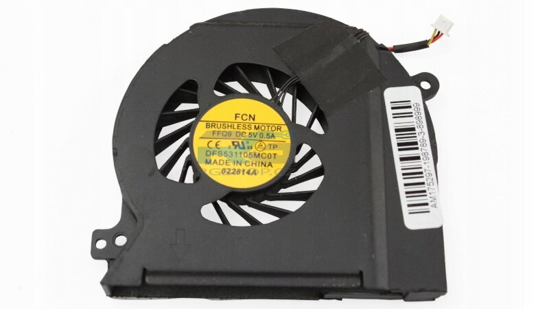 Ventilátor DELL XPS 15 L501X L502X různý výrobce