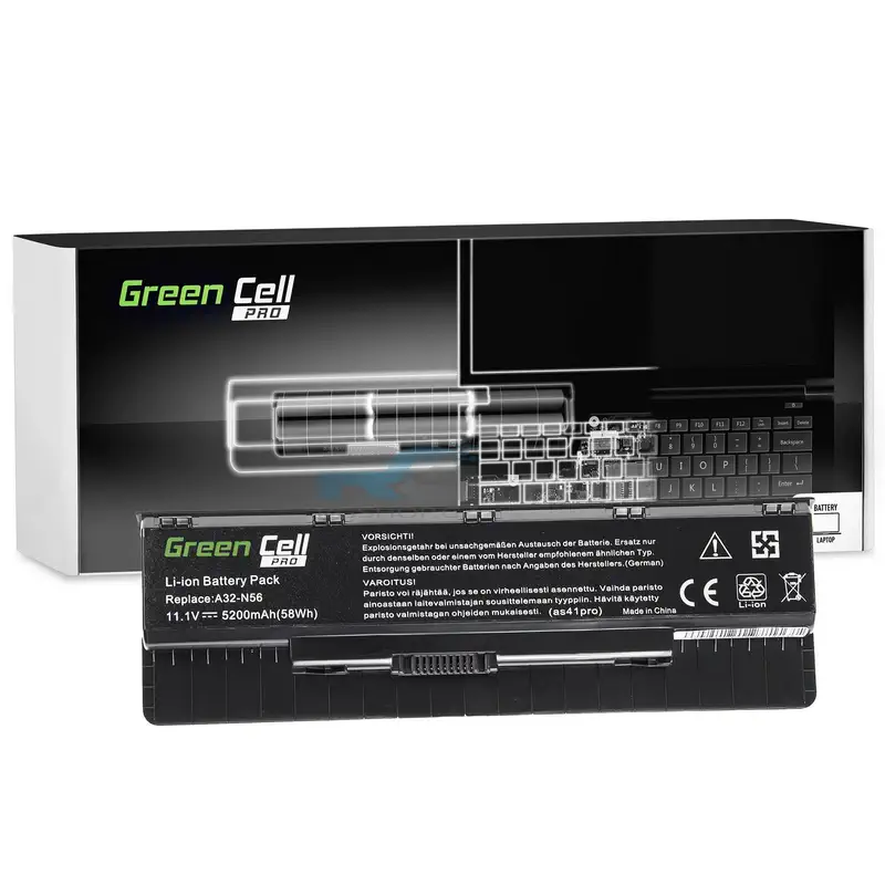 Baterie A32-N56 pro Asus N46 N56 N56V N56VM N76 G56 5200 mAh