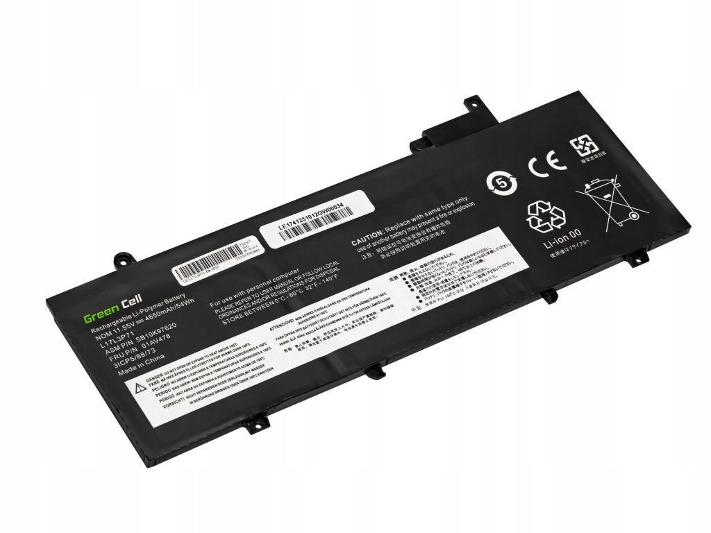 Baterie Green Cell L17L3P71 L17M3P71 L17M3P72 do Lenovo ThinkPad T480s EAN (GTIN) 5902719423840