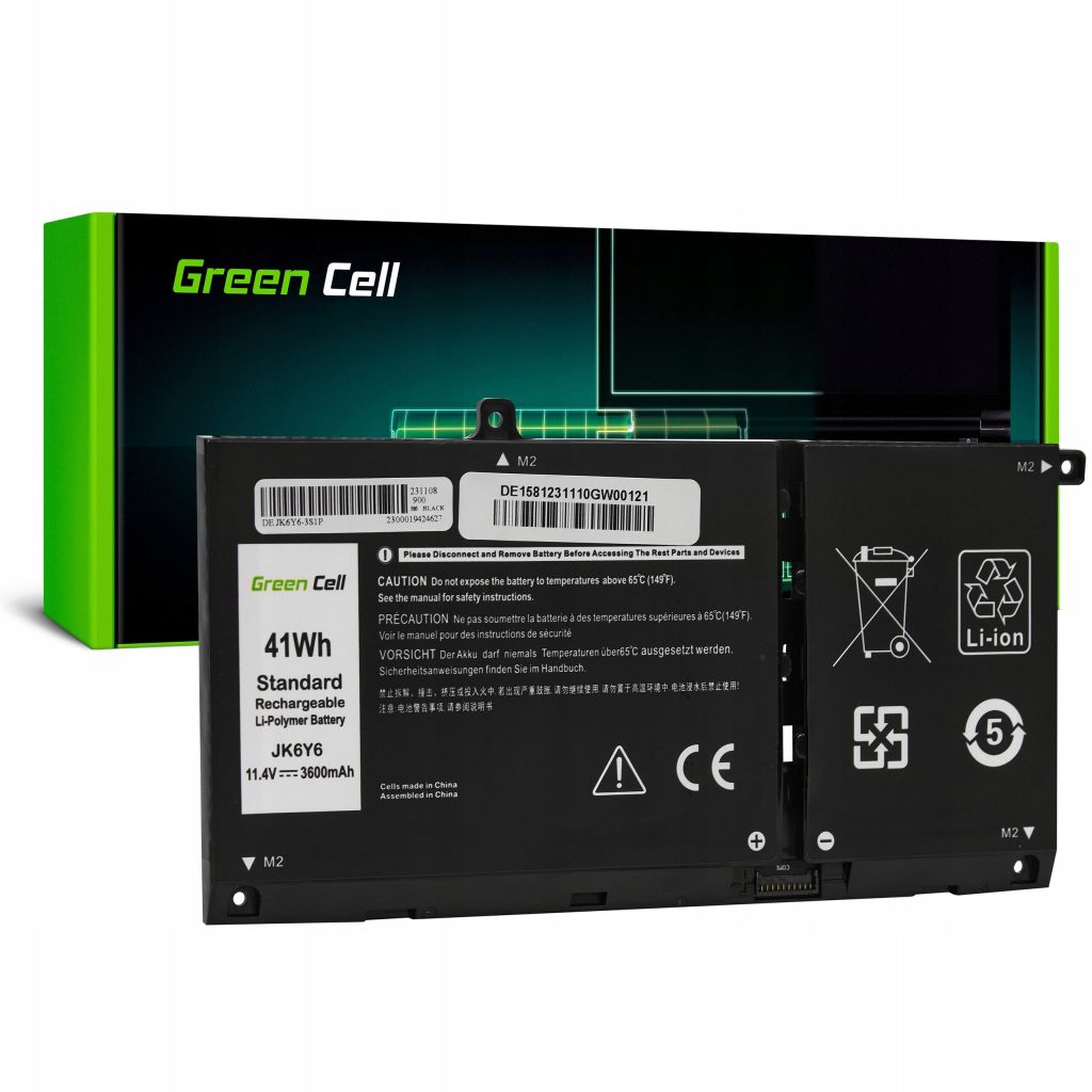 Baterie 0C5KG6 Dell Inspiron 5408 5409 5508 5509 Vostro 5301 5402 5502