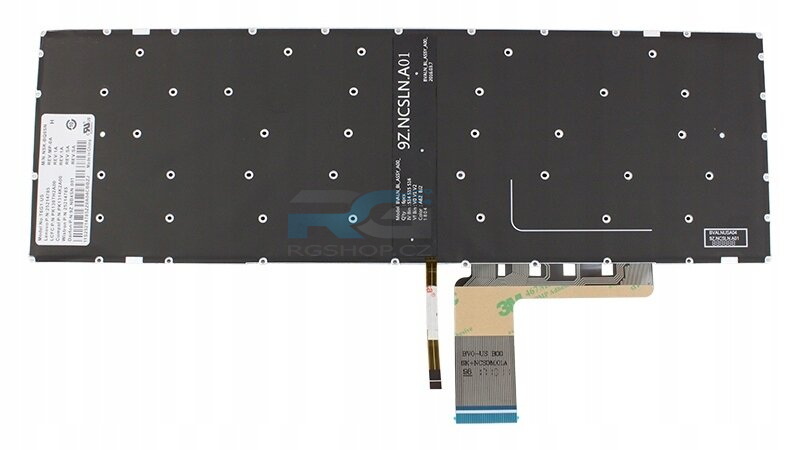 Klávesnice LENOVO IDEAPAD 510-15ISK / LED Určeno pro IBM, Lenovo