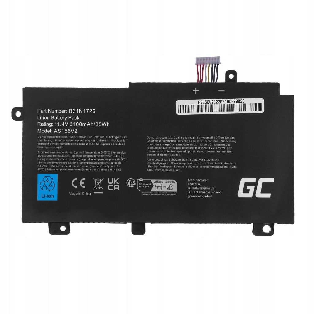 Baterie B31N1726 Asus TUF Gaming FX504 FX504G FX505 FX505D FX505G FA506