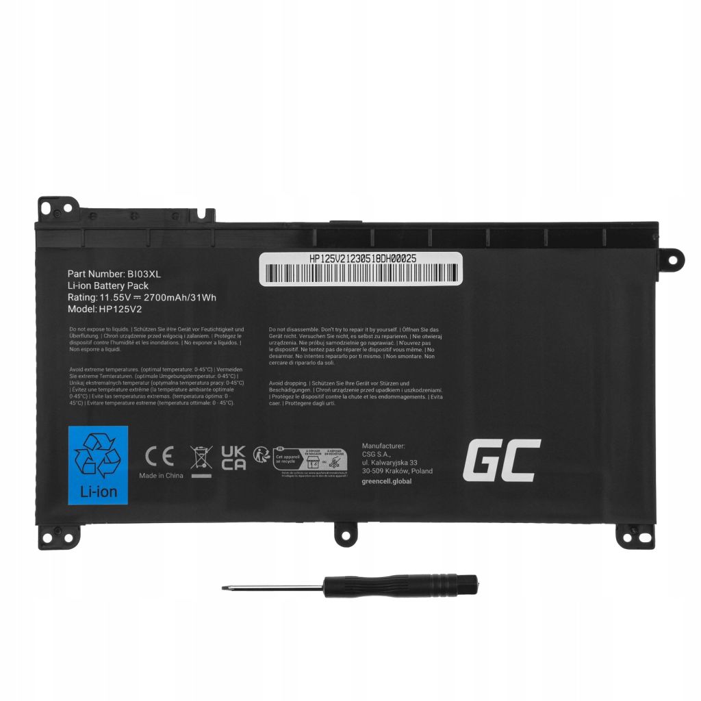 Baterie HP Stream 14-AX 14-AX000NW 14-AX002NW