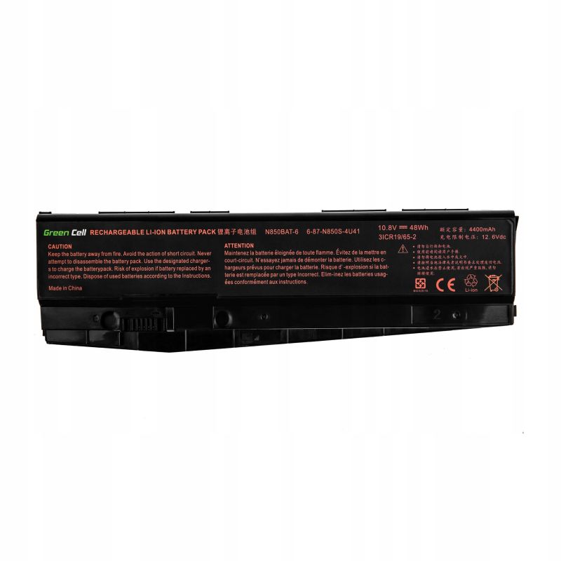 Baterie N850BAT-6 6-87-N850S-4C4 pro notebook Clevo