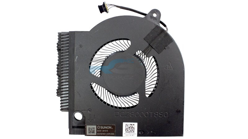 Ventilátor DELL INSPIRON G15 5510 / GPU GTX1650 notebook Dell