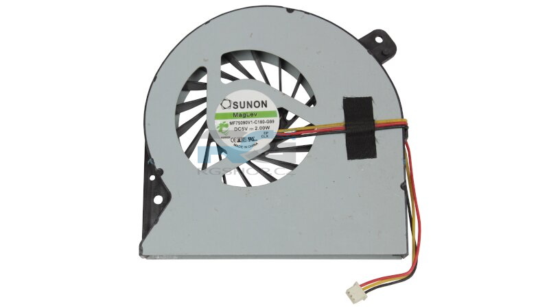 Ventilátor ASUS K55 K55D K55DR K55N / AMD různý výrobce