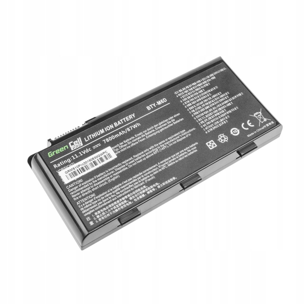 Baterie BTY-M6D MSI GT60 GT70 GT660 GT680 87Wh kod MS10PRO