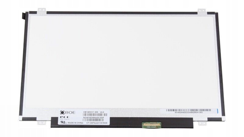 LCD B140XW02 (V1 V2) povrch LCD lesklý