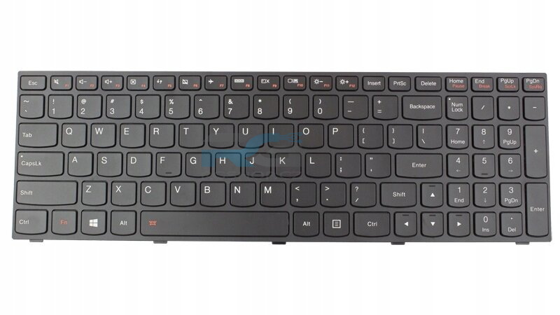 Klávesnice LENOVO FLEX 15 2-15 2-15D / BLK LED