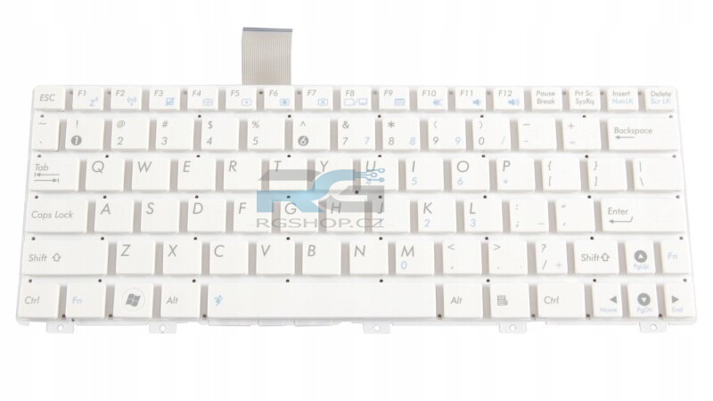 Klávesnice ASUS Eee PC 1025C 1025CE / bílá US