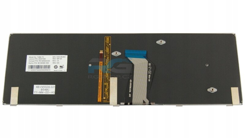 Klávesnice LENOVO Y500 Y510P Y590 Y590N / LED Určeno pro IBM, Lenovo