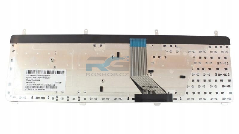 Klávesnice HP dv7-3005ew dv7-3010ew dv7-3015ew Určeno pro HP, Compaq