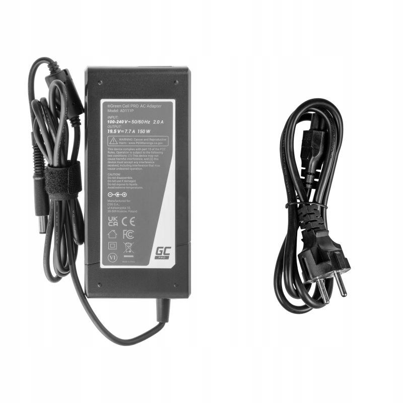 150W nabíječka HP 19,5V 7,7A PIN 7,4-5,0 mm