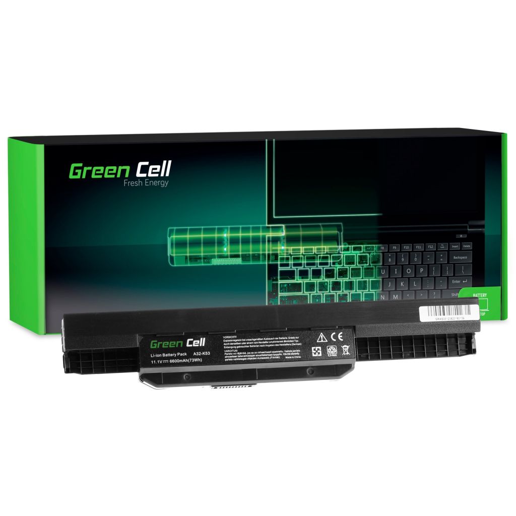 Baterie A32-K53 Asus K53S K53SJ K53SV K53U X53S X53SV X53U X54 6600mAh