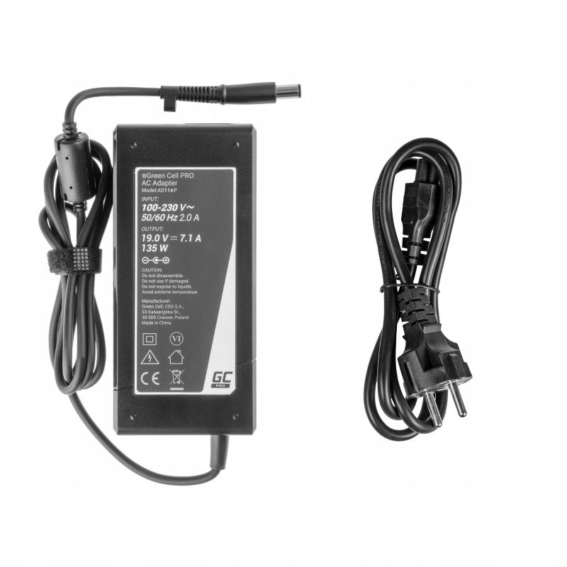 Nabíječka 135W do HP 19V 7.1A PIN 7.4-5.0mm EAN (GTIN) 5903317226512