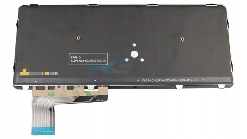 Klávesnice HP ELITEBOOK 720 725 (G1 G2) BLK LED Určeno pro HP, Compaq