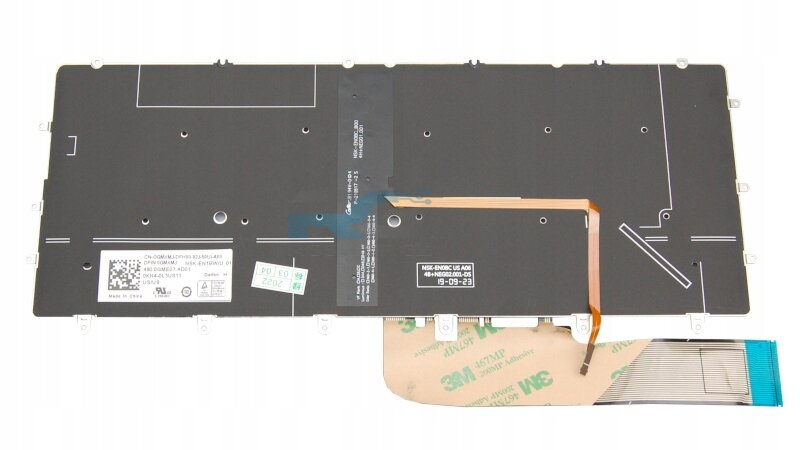 Klávesnice DELL XPS 13 9370 9380 / LED