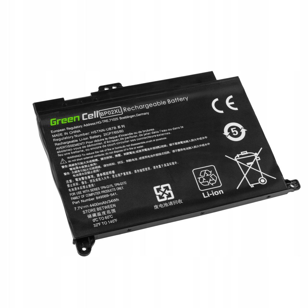 Baterie BP02XL BPO2XL TPNQ172 849569-421 849909-855 HP Pavilion 15-AU