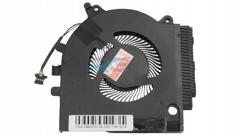 Ventilátor DELL INSPIRON G15 5510 / CPU GTX1650 notebook Dell