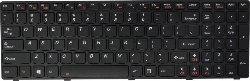 Klávesnice Lenovo Y580 Y580N Y580A (podsvícená)
