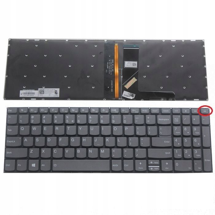 LENOVO IDEAPAD V330-15ISK V330-15IKB 330s-15 / PODSVÍCENÁ Klávesnice