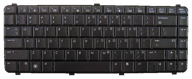 HP COMPAQ 500 510 520 530 Notebook Klávesnice