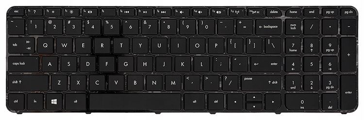 HP 15-B 15-b010 15-b020 15-b050 Notebook HP Klávesnice