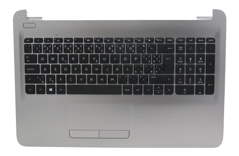 HP 250 255 256 G4 G5 15-AC HORNÍ ŠASI KRYT Palmrest Klávesnice / CZ diakritika