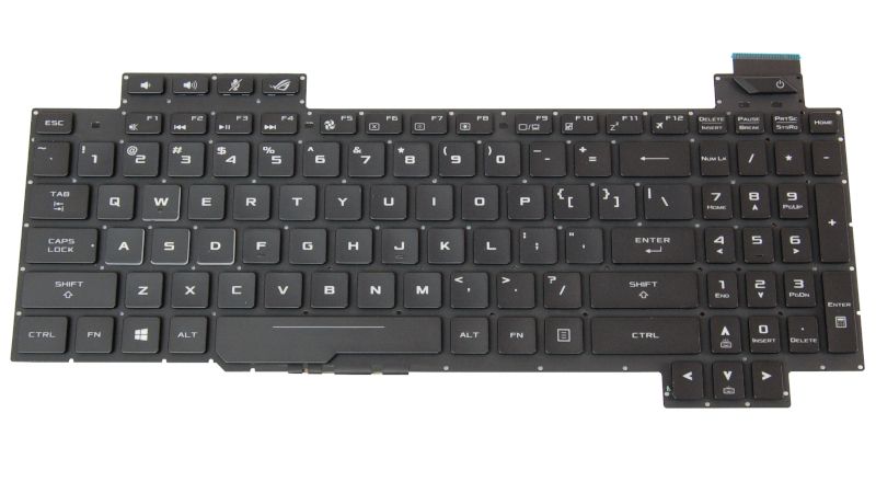 ASUS ROG GL703VD GL703VM / RGB LEDKlávesnice