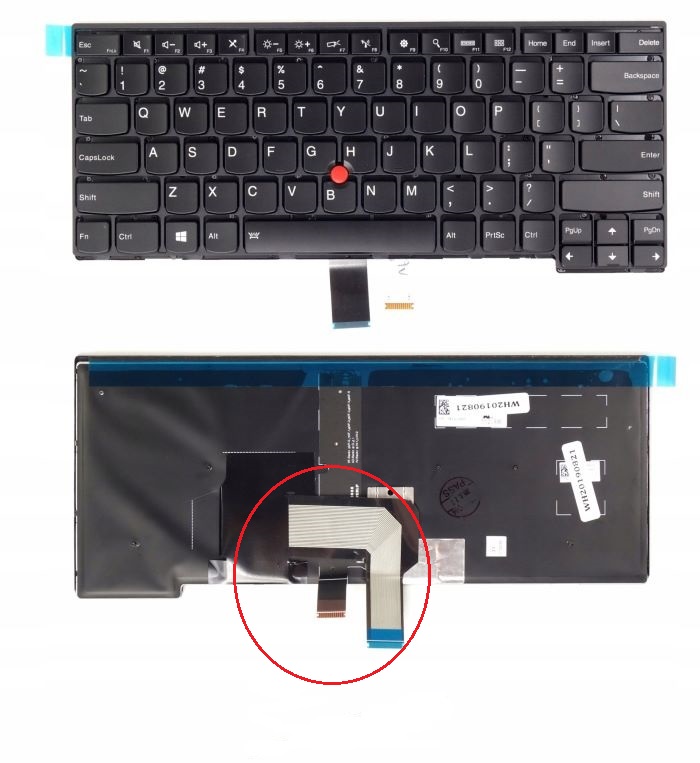 Lenovo ThinkPad T460 E440 T440 T440p T440s T450 T450s Klávesnice Podsvícená