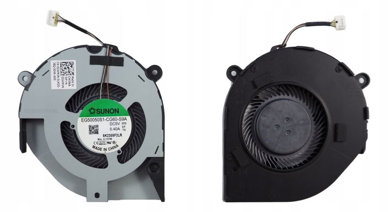 Ventilátor DELL Latitude 5400 5401 5402 5405 5410 P98G 0T9T4M 0GWMVN