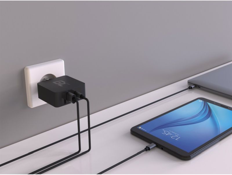 USB-C USB QC3.0 30W Nabíječka Adaptér Macbook Air 2019 Apple MacBook 12, Lenovo Yoga Tab 3 Plus a jiné