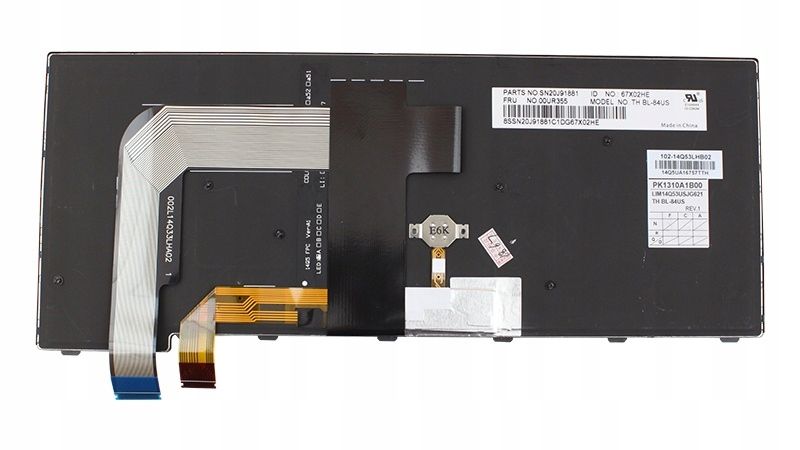Lenovo ThinkPad T460 T460S T470P T470S Klávesnice Podsvícená