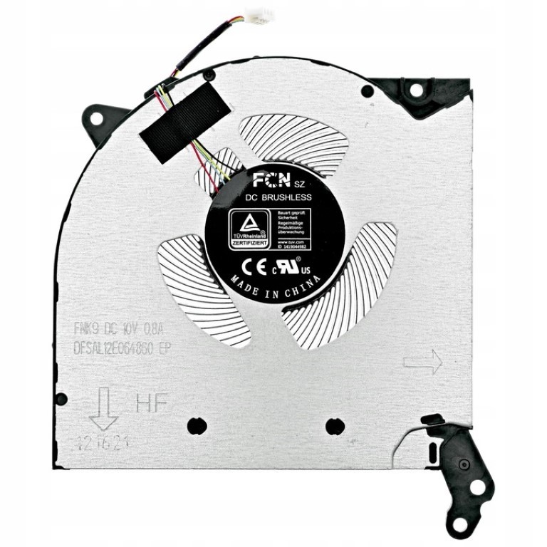 Ventilátor LENOVO Legion 5 17ACH6H 5 15ACH6H /CPU 10V