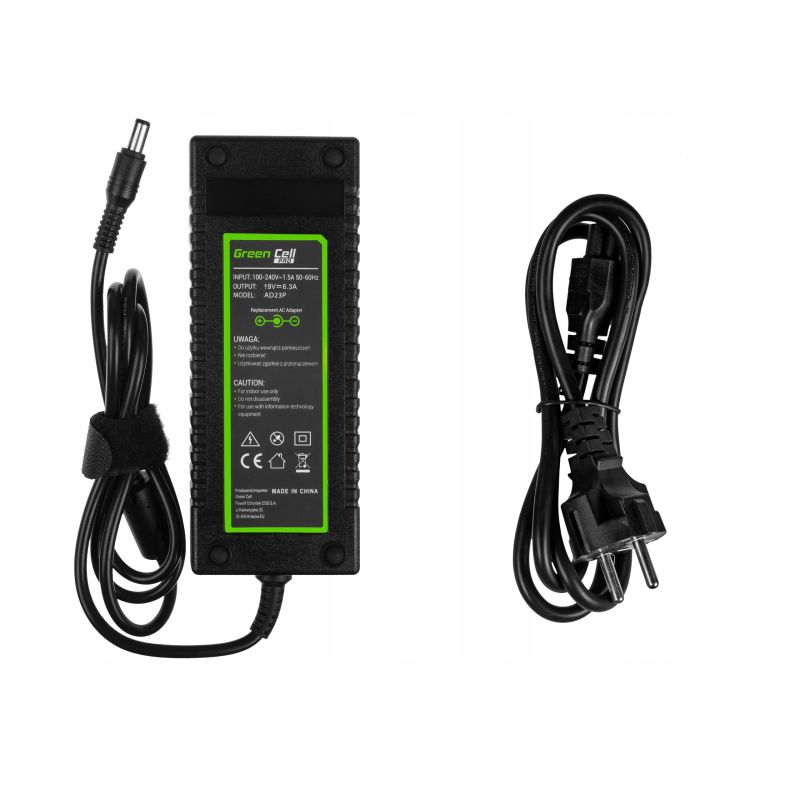 Nabíječka Toshiba 19V 6,3A 120W 6,3-3,0 mm