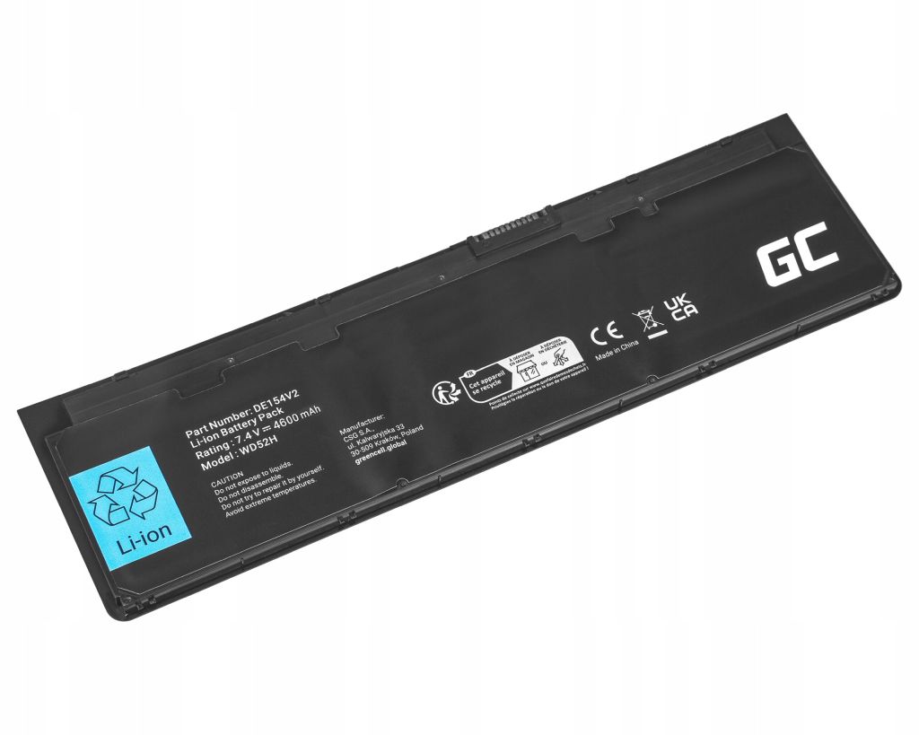 Baterie Green Cell WD52h VFV59 KWFFN HJ8KP Dell Latitude E7240 E7250