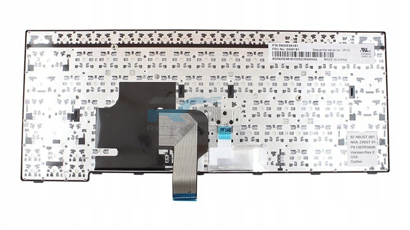 Klávesnice LENOVO THINKPAD E450 E455 E460 E465 Určeno pro IBM, Lenovo