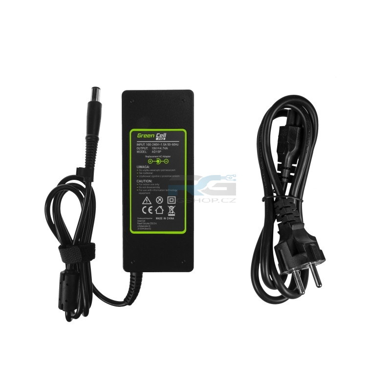 Adaptér Nabíječka PRO 90W 19V 4,74A kulatý konektor s pinem HP